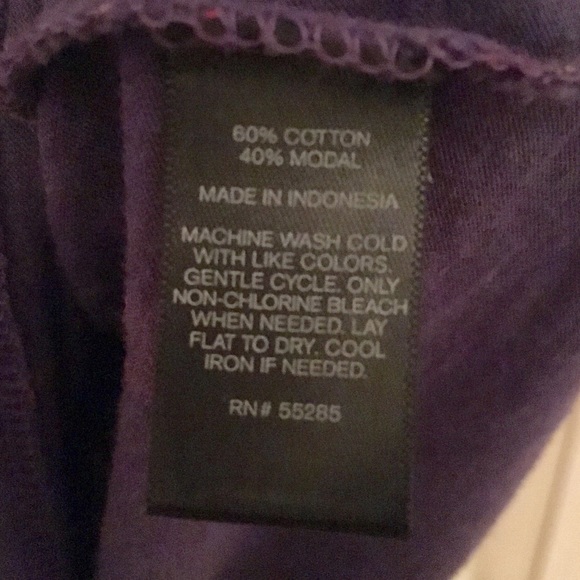 Express Floral Dress Purple - Picture 5 of 5